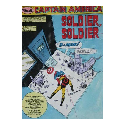 Captain America 331 page 1