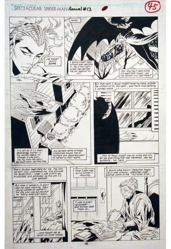 Spectacular Spiderman annual 13 page 5