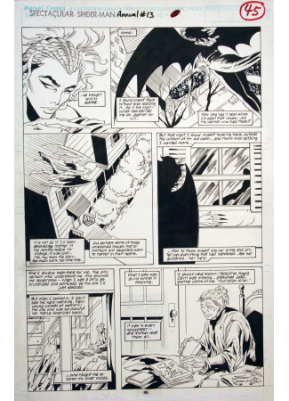 Spectacular Spiderman annual 13 page 5 - Image