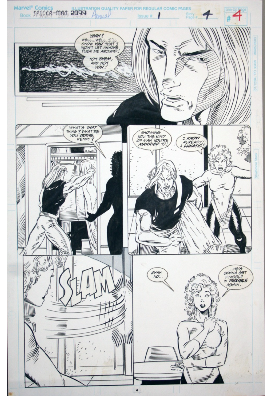 Spider-man 2099 annual 1 page 4