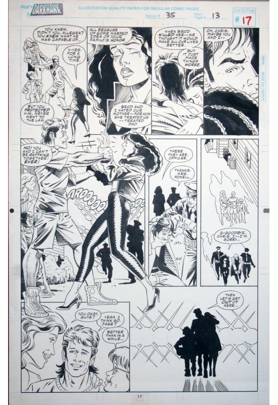 Marvel Darkhawk 35 page 13 Marvel Darkhawk 35 page 13