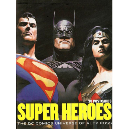 30 cartes postales DC comics par Alex Ross