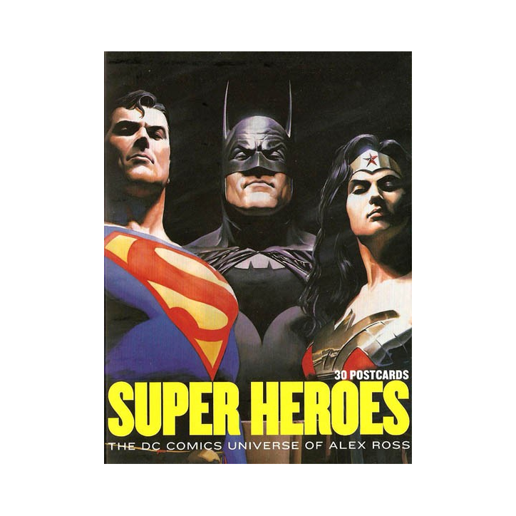 30 cartes postales DC comics par Alex Ross - Image