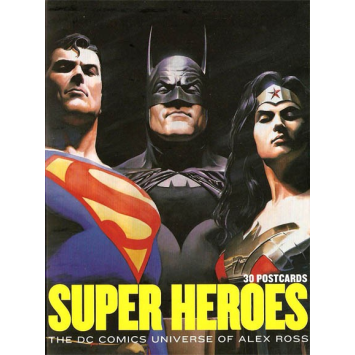 30 cartes postales DC comics par Alex Ross - Image