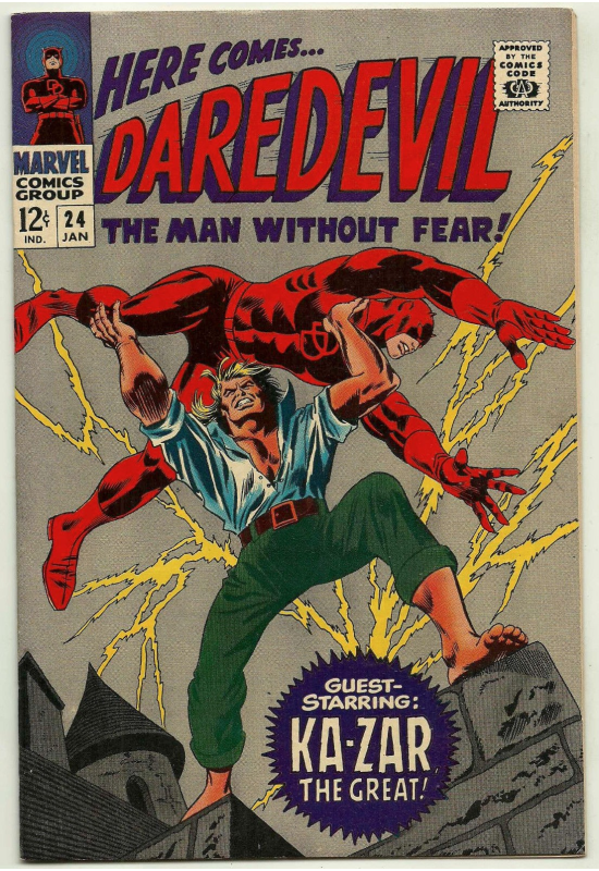 Daredevil 24  original US 1966