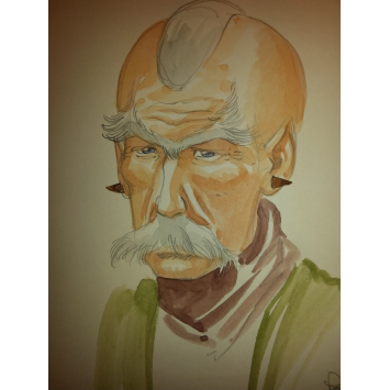 Le feul EO avec dédicace aquarelle Magnifique - Image