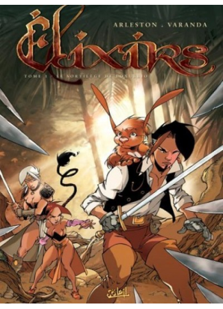 Elixirs tome 1 EO Dédicace crayonnée - Image