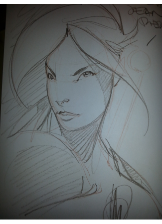 Elixirs tome 1 EO Dédicace crayonnée