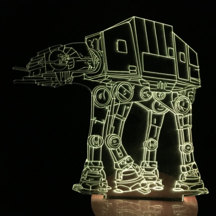 Marcheur impérial - Star Wars - Lampe 3D USB - Image