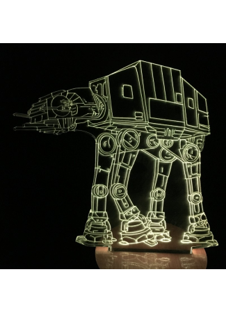 Marcheur impérial - Star Wars - Lampe 3D USB - Image