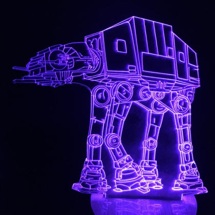 Marcheur impérial - Star Wars - Lampe 3D USB