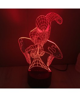 Spider-Man- Lampe 3D USB Marvel