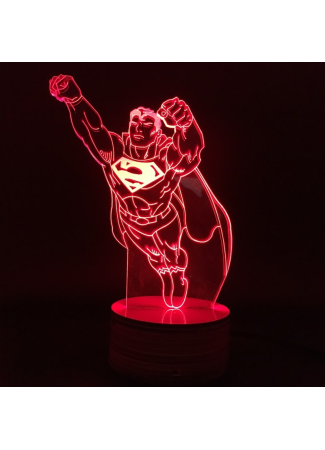 Superman- Lampe 3D USB DC Comics - Image