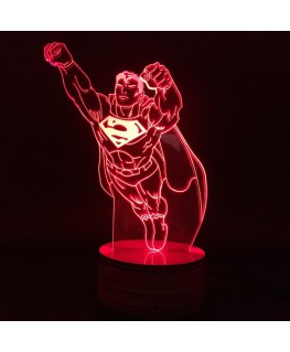 Superman- Lampe 3D USB DC Comics