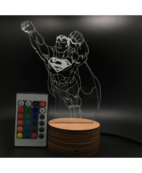 Superman- Lampe 3D USB DC Comics
