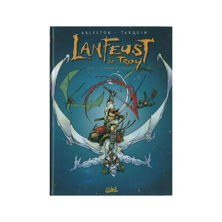 Lanfeust t5 - Le frisson de l'haruspice - édition originale - Image