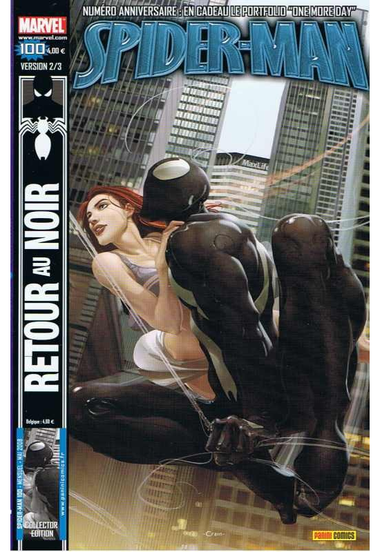 Spider-man n°100 Collector sous blister avec Portfolio Spider-man n°100 Collector sous blister avec Portfolio