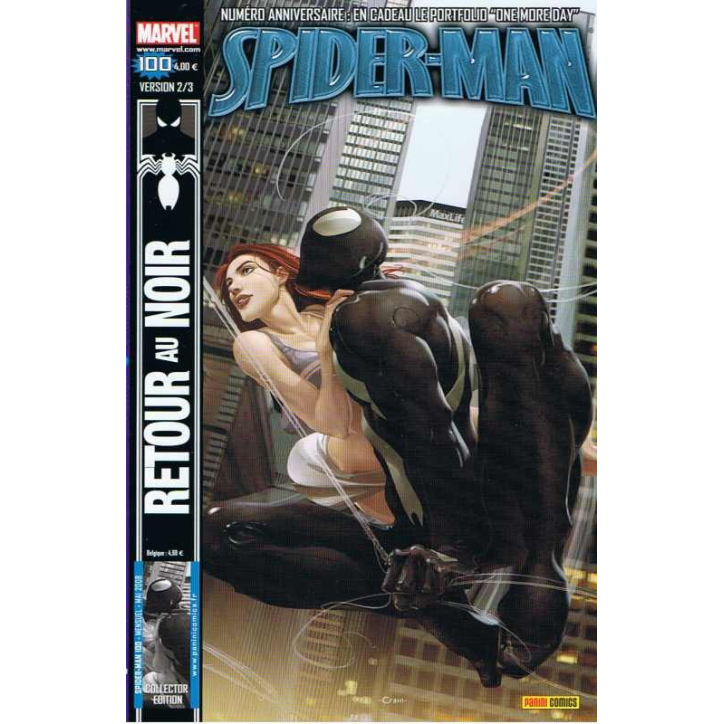 Spider-man n°100 Collector sous blister avec Portfolio - Image
