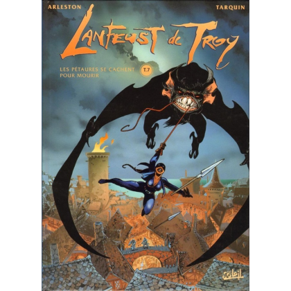 Lanfeust t7 - Les pétaures se cachent pour mourir - édition originale - Image