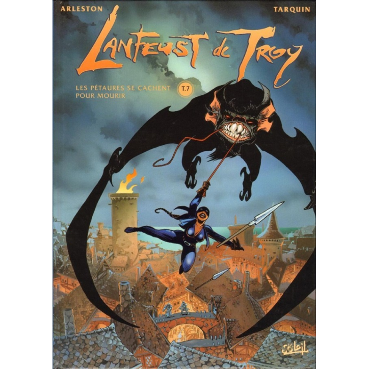 Lanfeust t7 - Les pétaures se cachent pour mourir - édition originale - Image