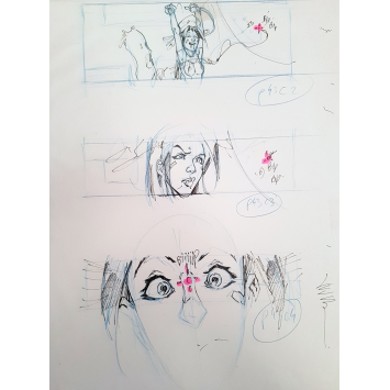 Rare Tessa crayonné & signé - Image