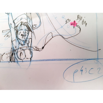 Rare Tessa crayonné & signé - Image