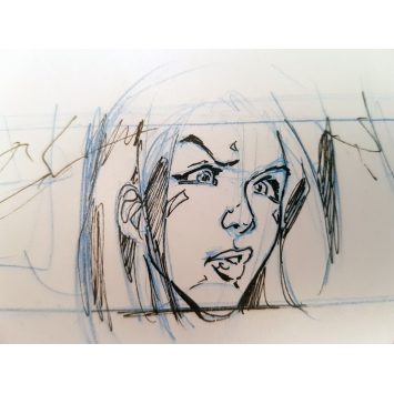 Rare Tessa crayonné & signé - Image