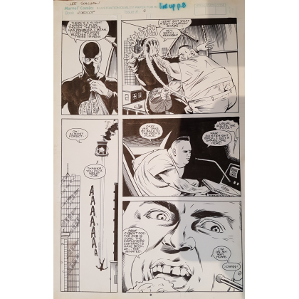 ROBOCOP Planche Originale -- Lee Sullivan N°3 page 8 - Image