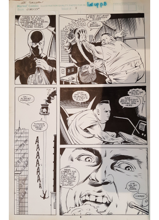 ROBOCOP Planche Originale -- Lee Sullivan N°3 page 8 - Image