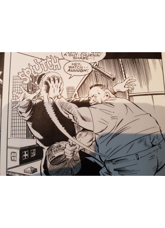 ROBOCOP Planche Originale -- Lee Sullivan N°3 page 8