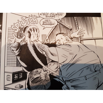 ROBOCOP Planche Originale -- Lee Sullivan N°3 page 8 - Image