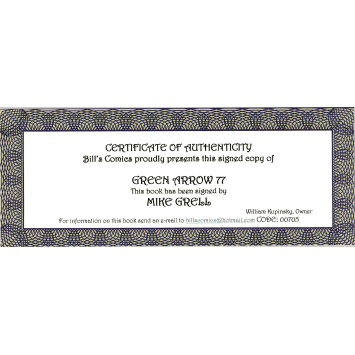 Green Arrow 77 - Signé - Image