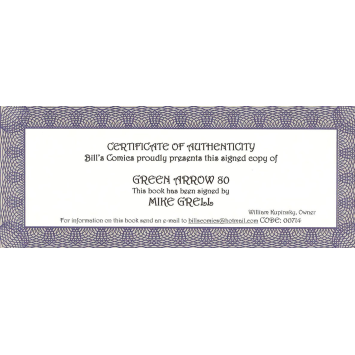 Green Arrow 80 - Signé par Mike Grell - Image