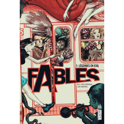 Lot Fables tome 1 à 7