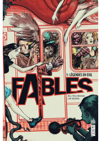Lot Fables tome 1 à 7