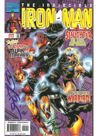 Iron-Man 12 -  signé par Sean Chen - Image