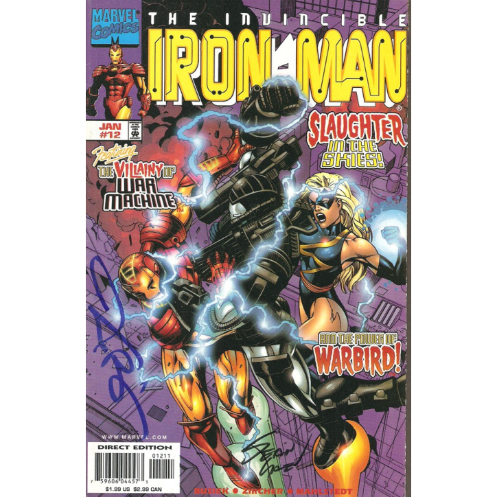 Iron-Man 12 -  signé par Sean Chen - Image