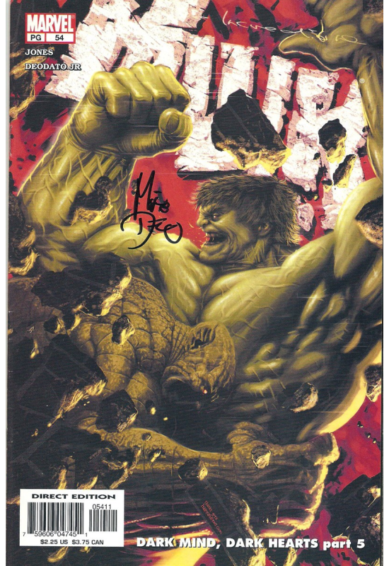 Hulk - Mike Deodato US Signé Hulk - Mike Deodato US Signé