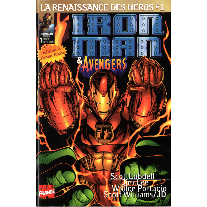 Rare Iron Man Tirage limité 1998