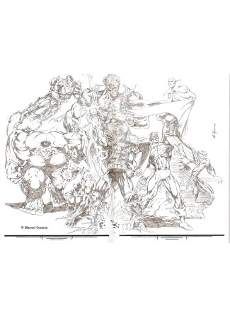 Sketchbook - M C Wyman - signé