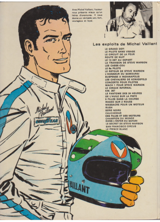 Michel Vaillant Suspense à Indianapolis édition 1978