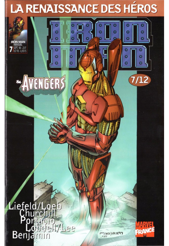 Iron Man & Avengers 7 1998 Iron Man & Avengers 7 1998