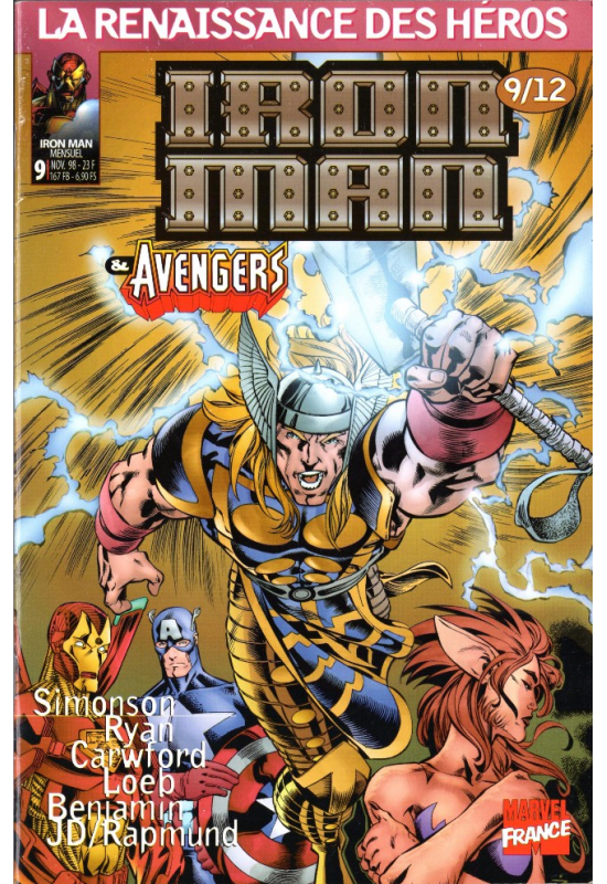 Iron Man & Avengers 9 1998 Iron Man & Avengers 9 1998