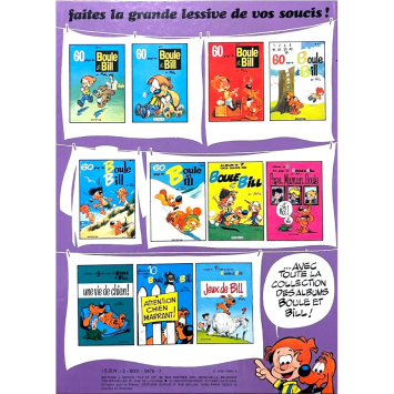 Boule et Bill 12 Ce coquin de cocker édition Originale 1976