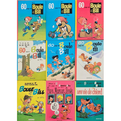 Lot Boule et bill 1 à 16