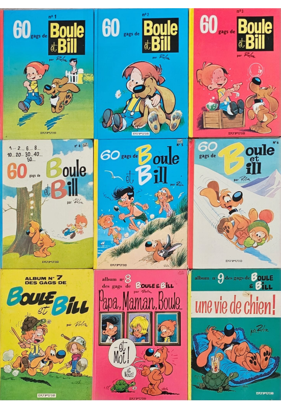 Lot Boule et bill 1 à 16 Lot Boule et bill 1 à 16