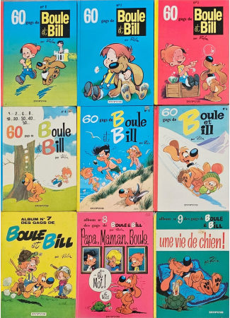 Lot Boule et bill 1 à 16