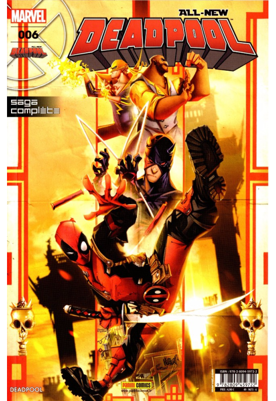 All-New Deadpool 6 Décharge éclectique