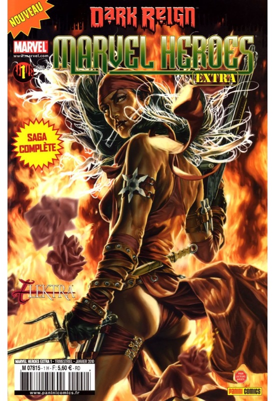 Marvel Heroes Extra 1 Dark Reign Elektra Marvel Heroes Extra 1 Dark Reign Elektra