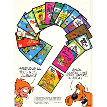 Boule et Bill 18 Bill est maboul édition Originale 1980